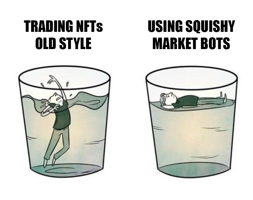 Kuart0's tweet photo. #SquishyBotMemes 
@SquishySquadNFT
 
My second entry for the contest. https://t.co/NpMIBnV5YN