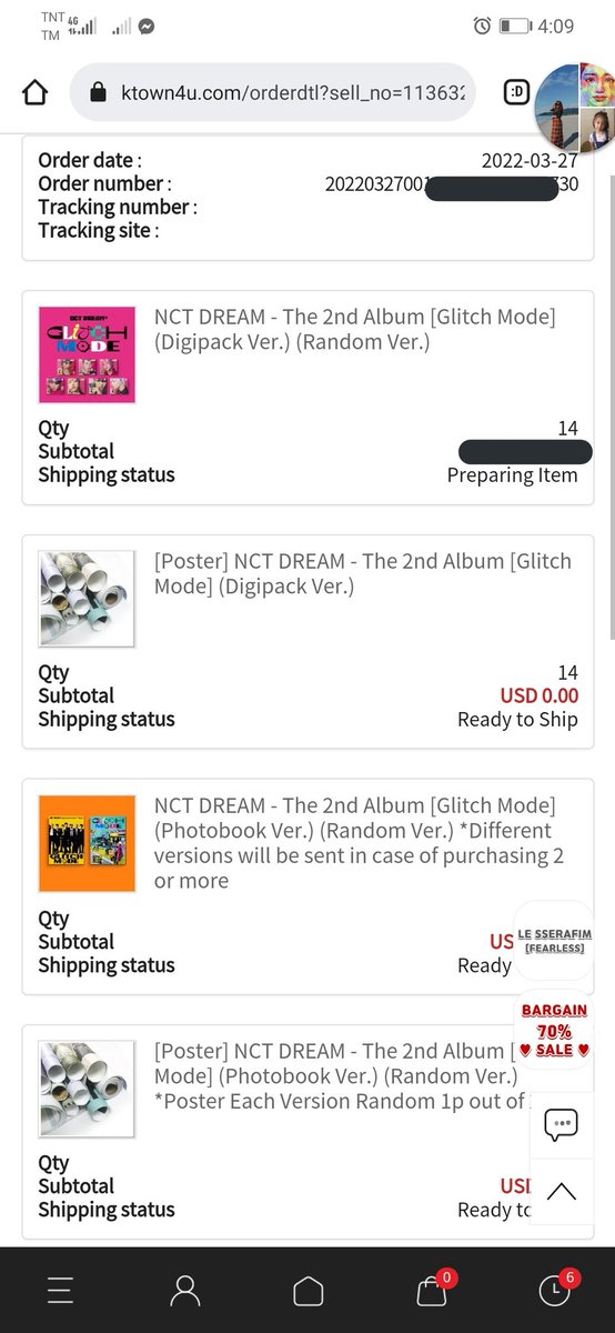 behpeuhshop's tweet photo. #Behpeuhupdate (04182022)
-KTOWN4U orders (pending orders)
-Glimo albums
photobook status ready to ship
digipack still under preparing items :(
Kr adrressARRIVALS~
-ALL KTOWN4U Suho greysuit albums
We are just waiting for the glimo to arrive on our kr address. https://t.co/thjEqdE903