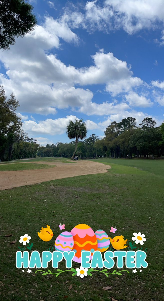 Easter Sunday spent on the golf course . Last college tournament for my girl ⛳️