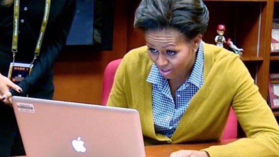 michelle watching viola davis make those faces