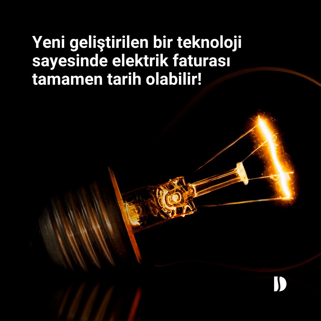 Yeni geliştirilen bir teknoloji sayesinde elektrik faturası tamamen tarih olabilir!
#Bilim #Elektrik #Teknoloji