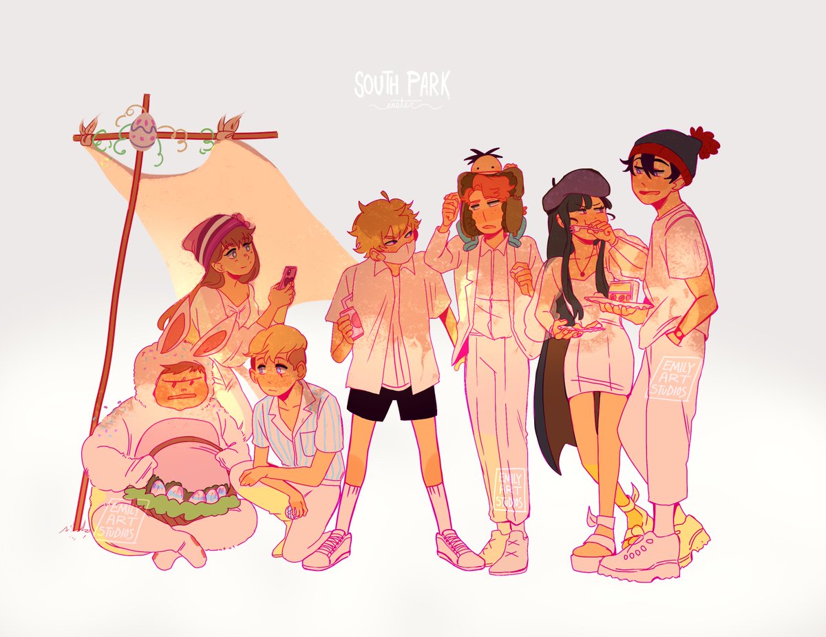 EmilyArtStudios's tweet photo. Easter White Attire 🐰!
#SouthPark https://t.co/8GJhfLJ8Jl
