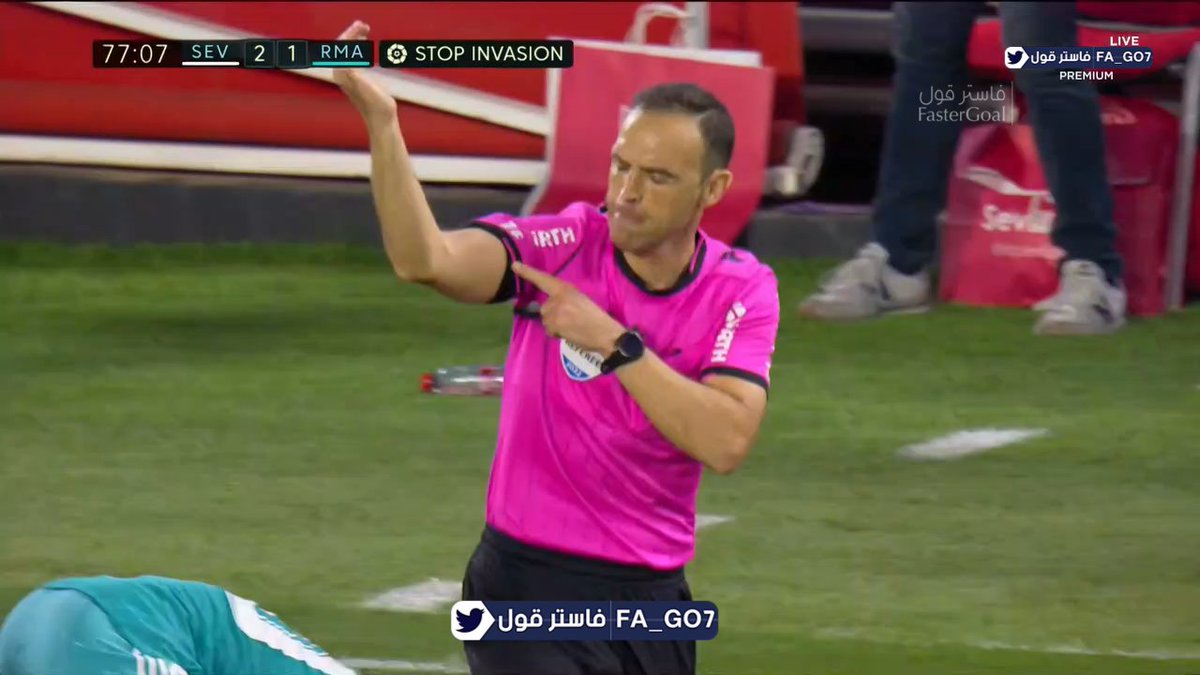 #SevillaFCRealMadrid NO GOAL