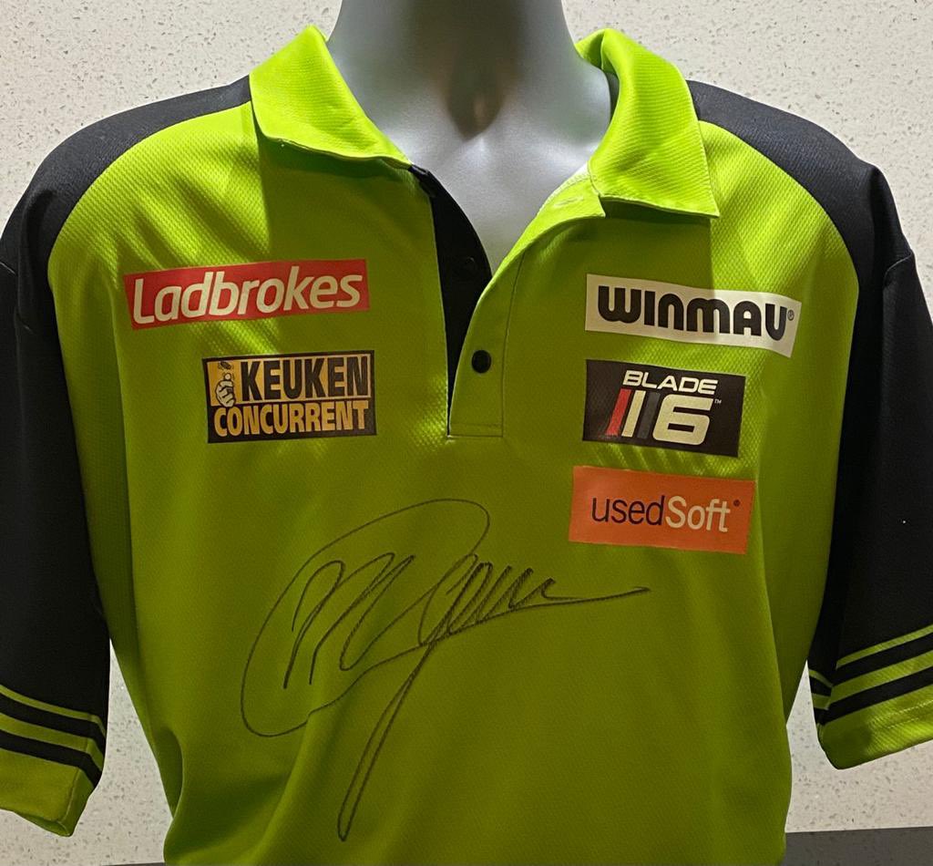 MODUS Sports (@modusdarts180) on Twitter photo COMPETITION TIME - Your chance to win a personally signed by <a href="/MvG180/">Michael Van Gerwen</a> 2022 <a href="/Ladbrokes/">Ladbrokes</a> Masters “Media / Press” shirt & signed <a href="/UltimateDarts/">Ultimate Darts</a> card. The winner will be chosen by Michael at the <a href="/OfficialPDC/">PDC Darts</a> Aberdeen Premier League night - RT/ FOLLOW <a href="/ModusDarts180/">MODUS Sports</a> to have your chance COMPETITION TIME - Your chance to win a personally signed by <a href="/MvG180/">Michael Van Gerwen</a> 2022 <a href="/Ladbrokes/">Ladbrokes</a> Masters “Media / Press” shirt & signed <a href="/UltimateDarts/">Ultimate Darts</a> card. The winner will be chosen by Michael at the <a href="/OfficialPDC/">PDC Darts</a> Aberdeen Premier League night - RT/ FOLLOW <a href="/ModusDarts180/">MODUS Sports</a> to have your chance