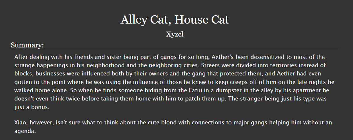 kei_leonheart's tweet photo. Here's the first chapter of my piece for the @xiaoaetherbang!

https://t.co/nar8a4Rf8I https://t.co/sP0z39hsiw