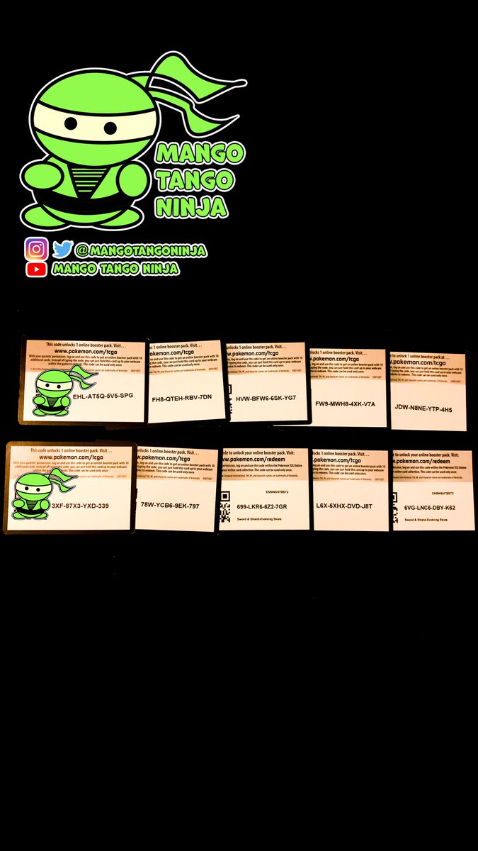 MangoTangoNinja's tweet image. Happy Easter! Pull some 🔥 for me with these....#pokemon #pokemoncodecards #pokemontcg