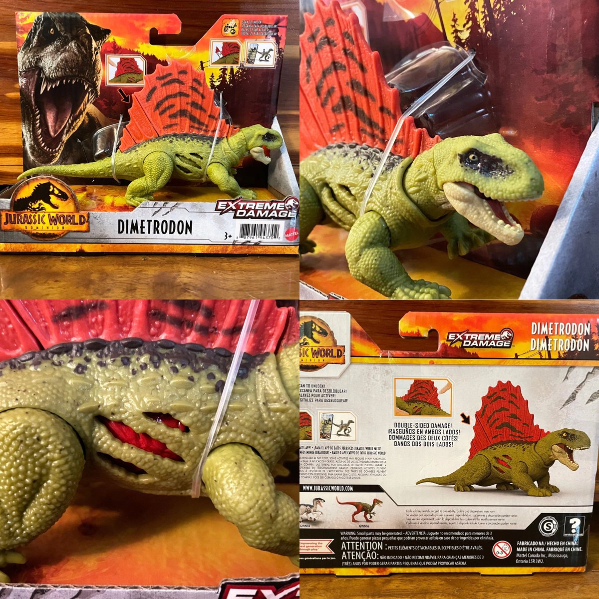 JurassicAttic's tweet photo. The #JurassicWorldDominion Extreme Damage #Dimetrodon! A seriously impressive figure of the impressive predatory synapsid! Great work @Mattel!
#JurassicWorldDominion
#ExtremeDamage
#Dimetrodon

https://t.co/QYzX1O3aLn https://t.co/ehwvsoqaIt