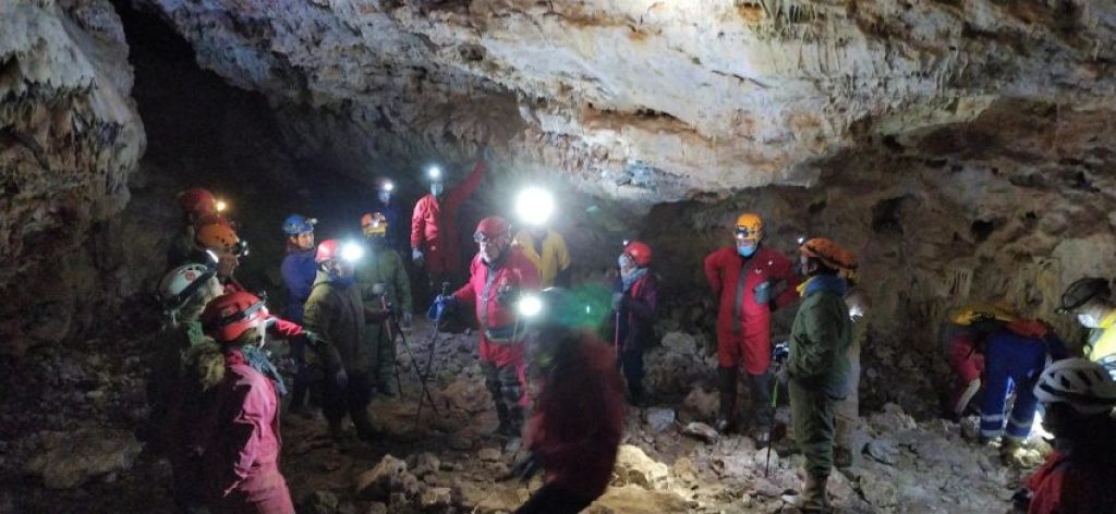 fcmespeleo's tweet photo. Jornada de Espeleología Intrusiva 2022

El sábado 2 de abril de 2022 la FCMEC organizó la Jornada Regional sobre Espeleología Adaptada que estábamos esperando hacer acabada la pandemia dado que los eventos sobre Deporte Inclusivo en el interior de cavidades. https://t.co/Spm4JPloBN