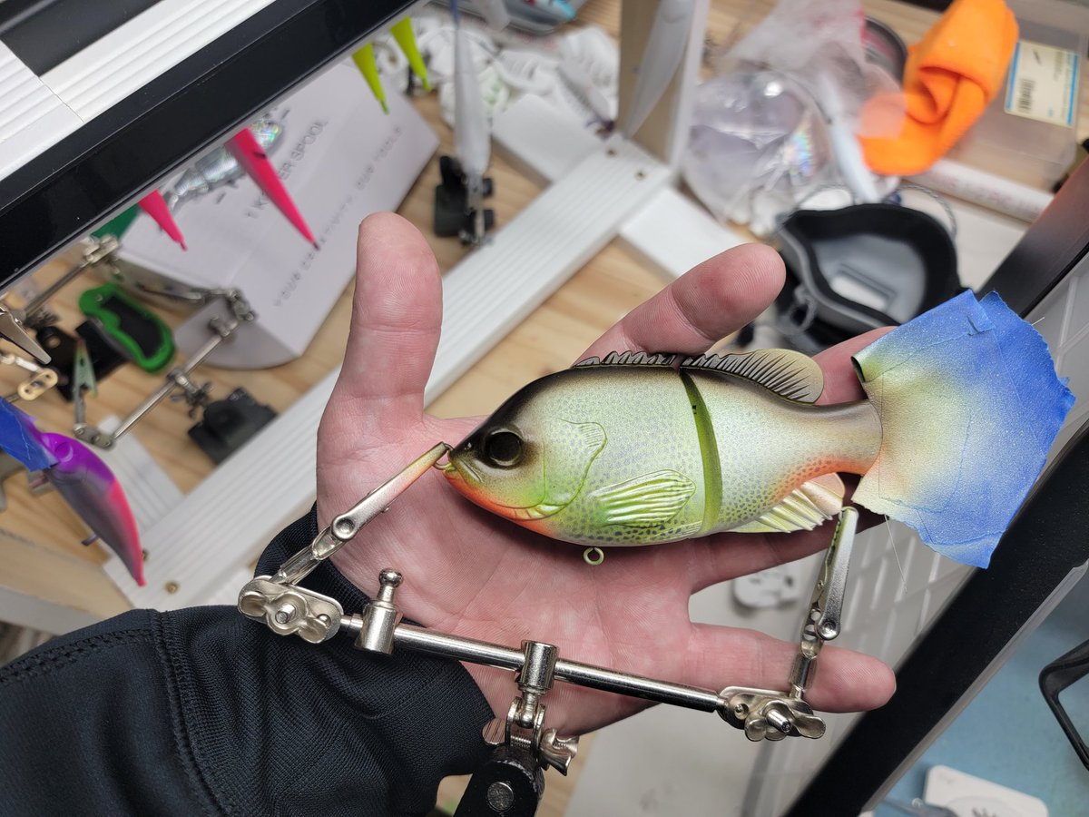 74CustomBaits's tweet photo. Experimenting with a glide bait. #74custombaits #fishing #custompaintedlures https://t.co/VwspJZCYCE