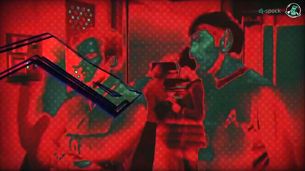 DetlefBurkhardt's tweet photo. Spacy, Dopy, Cult. Tunes & Visuals: @cradar dj-spock Live DJ-Set #divocbb3. https://t.co/jZmF8jJmZs