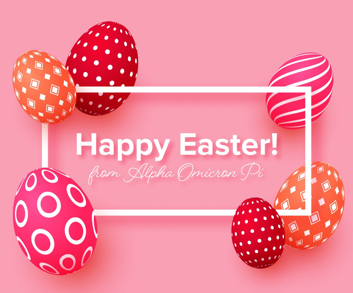 Lehigh_AOII's tweet photo. Happy Passover and Happy Easter from Lambda Upsilon!!! Hope everyone is enjoying the holiday ❤️🐼🌹 https://t.co/ELDUWSZwQf