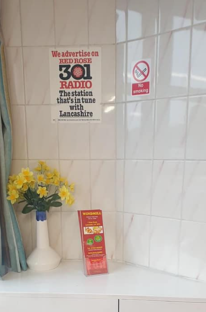 Spotted in #Lancaster apparently.
#RedRoseRadio in #Lancashire will be BACK.

(Image borrowed from a FB Group, thanks to Bill Clark for posting!)