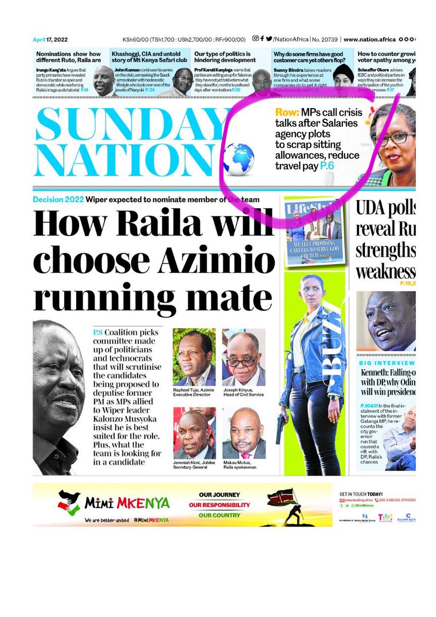 Kenyans would rather be heavily taxed than <a href="/srckenya/">srckenya</a> touch their <a href="/NAssemblyKE/">National Assembly KE</a> allowances. The tax burden is unbearably heavy for the common Mwannchi to shoulder alone at the behest of the greedy political class, punda amechoka, punguza mzigo 
#lowerfoodprices
#NJAARevolution