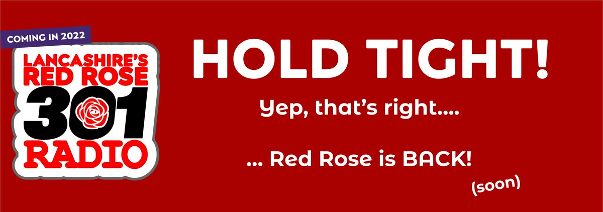 We've been assured DAB will be up and running soon, as we return with #Lancashire's Red Rose Radio - with #Preston based studios! Woooo! 🙌🙌🙌