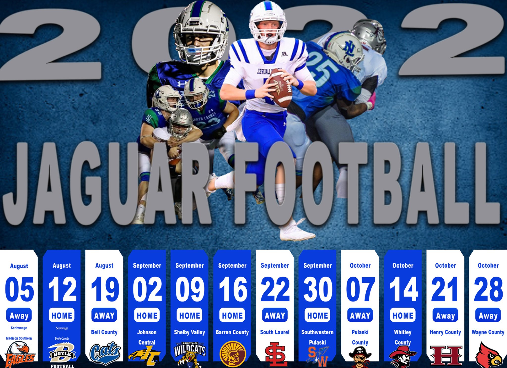 North Laurel Jaguars Football on X: 'Your 2022 Jaguar Football