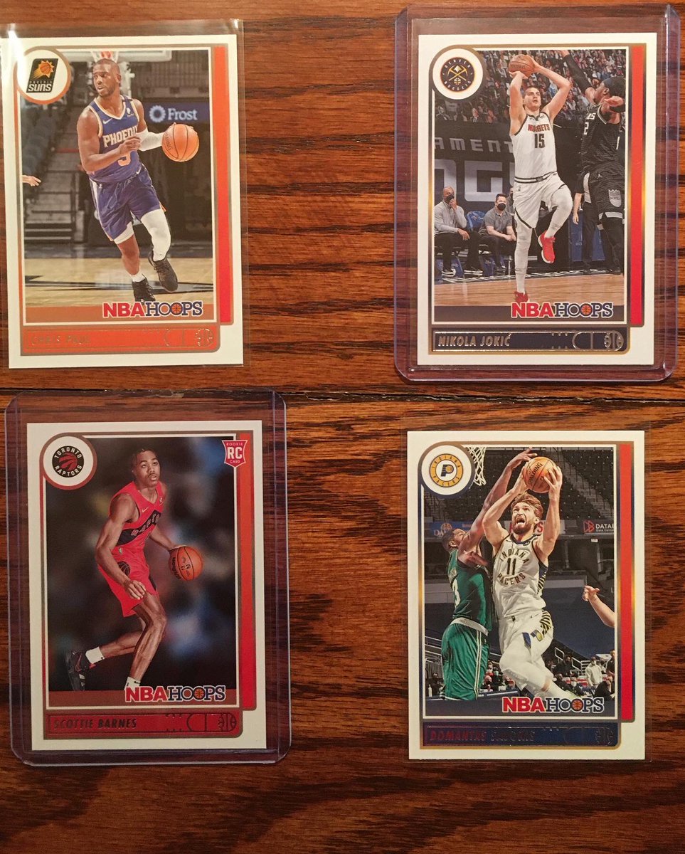 TheCardsport's tweet photo. Hope everyone had a great Easter
2021 Panini NBA Hoops Basketball
#sportscards #tradingcards #cardsruleeverythingaroundme #whodoyoucollect #thehobby #basketballcards #ripcity #ripandrun #gimmethelootgimmetheloot
#nba #nbaplayoffs #happyeaster https://t.co/TeOaOu6hVX