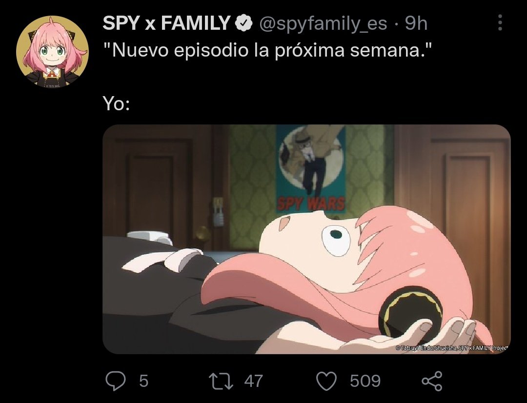 e2c7ever's tweet photo. Han visto las distintas cuentas oficiales de Spy x Family? Yo vengo pensando que más franquicias deberían tirar por este modelo para ampliar sus comunidades. Dejar de pensar solo en el público japonés para ofrecer algo más de contenido en inglés, español o el idioma que sea. https://t.co/x3FWEbGyZT