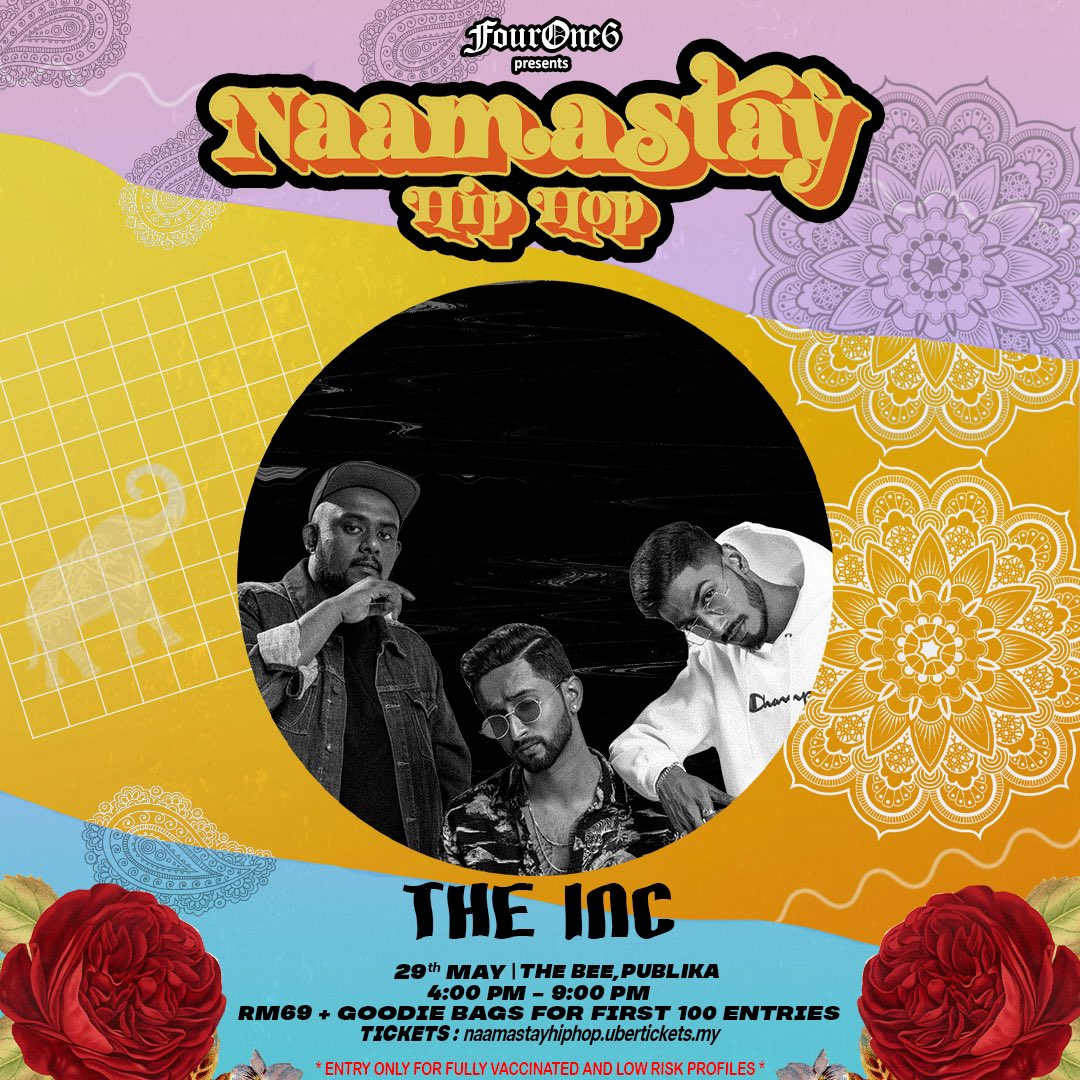 TheIncMY's tweet photo. Here we go!

9 Artists | 1 DJ | 1 Host
29 May 2022
4:00 pm - 9:00 pm
The Bee, Publika

Don’t miss out this chance to catch your favourite local Indian / Tamil Hip Hop acts. 

#naamastayhiphop #MYHipHop #malaysia #kualalumpur #hiphop #indianhiphop #tamilhiphop #malaysianhiphop https://t.co/ENvOZNuPk9