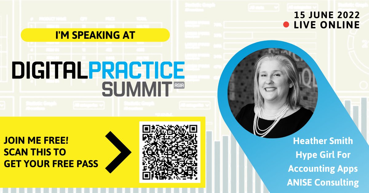HeatherSmithAU's tweet photo. 👉Join me and other fab speakers like  @GarrettAly  @KyelieBaxter  @HottoastCFO at  #DigitalPracticeSummitAsia register here 
 https://t.co/5MdeNFGvR8 https://t.co/ojZ0JoreAT
