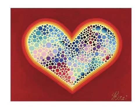 おはようございます。
曇り空の月曜日の朝☁️

気分がパッとしない、テンションが上がらない…そんな時はこちらのアートをご覧ください✨🌈by  <a href="/tadashikitamura/">TADASHI KITAMURA</a>

赤×ハートで心も温まってきます❤️‍🔥
是非アートを見て素敵な一日をお過ごしくださいね🎨☺️

▼作品詳細はこちら
wasabi-nomal.com/collections/al…