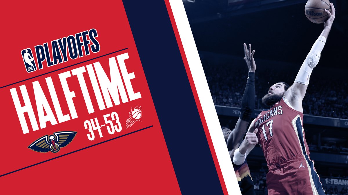 PelicansNBA's tweet photo. At the half

#OneNOLA https://t.co/Nz9Zg6Gqu0