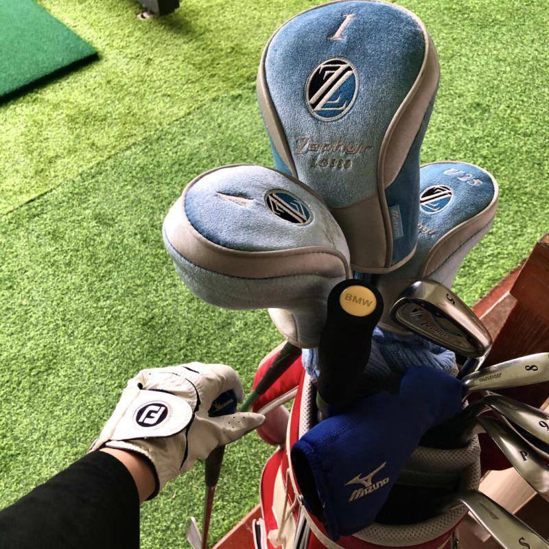 Went to play golf on weekends