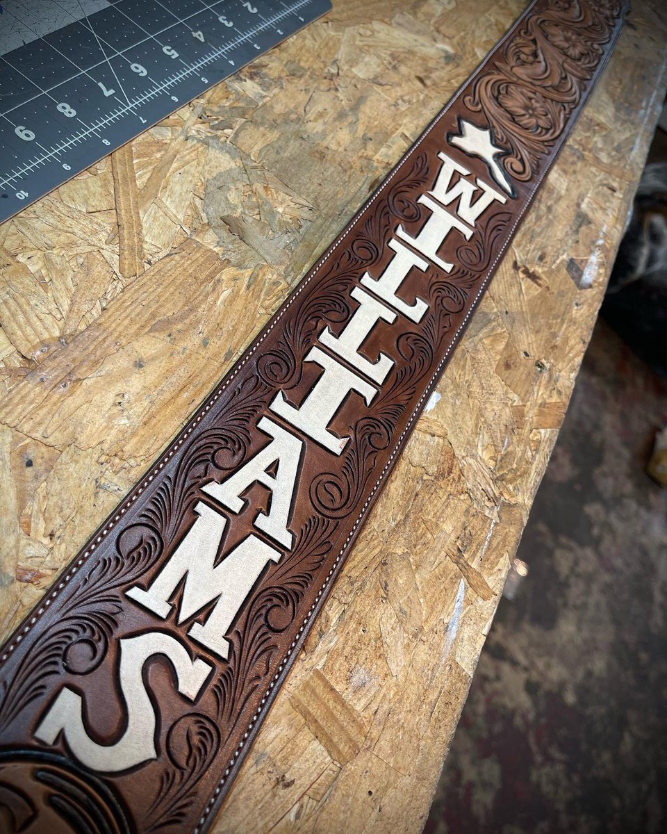 Sean Williams guitar strap, Warren Zeiders is next!