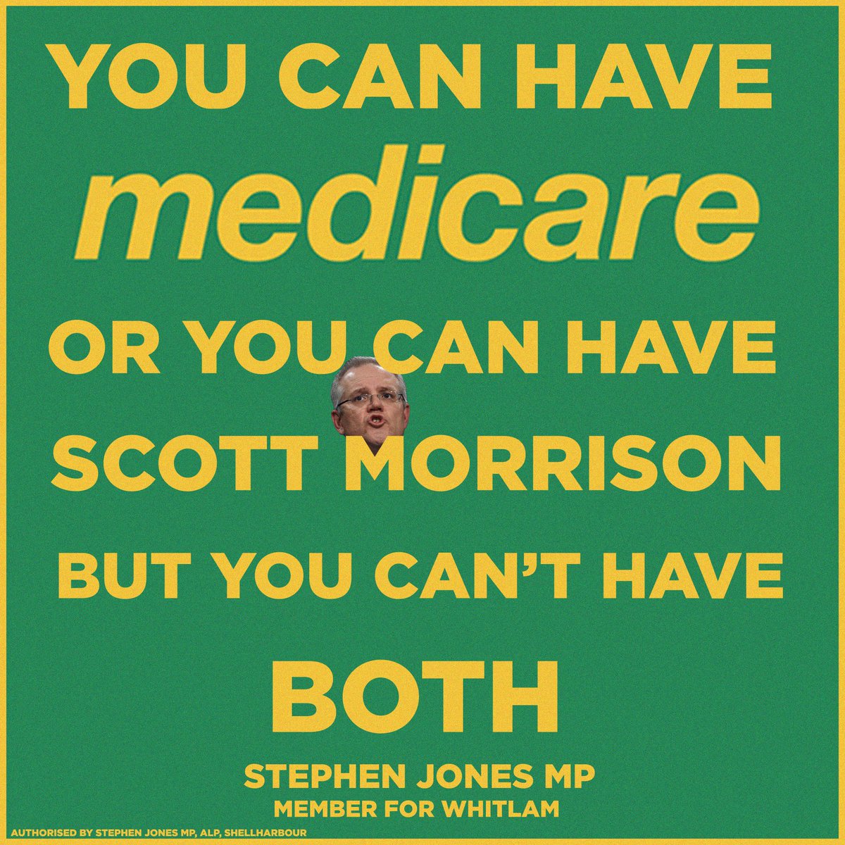 yeahnahbutok's tweet image. An oldie but a goodie from @StephenJonesMP that seems pretty relevant now that #AnneRuston is going to be in charge of #medicare.