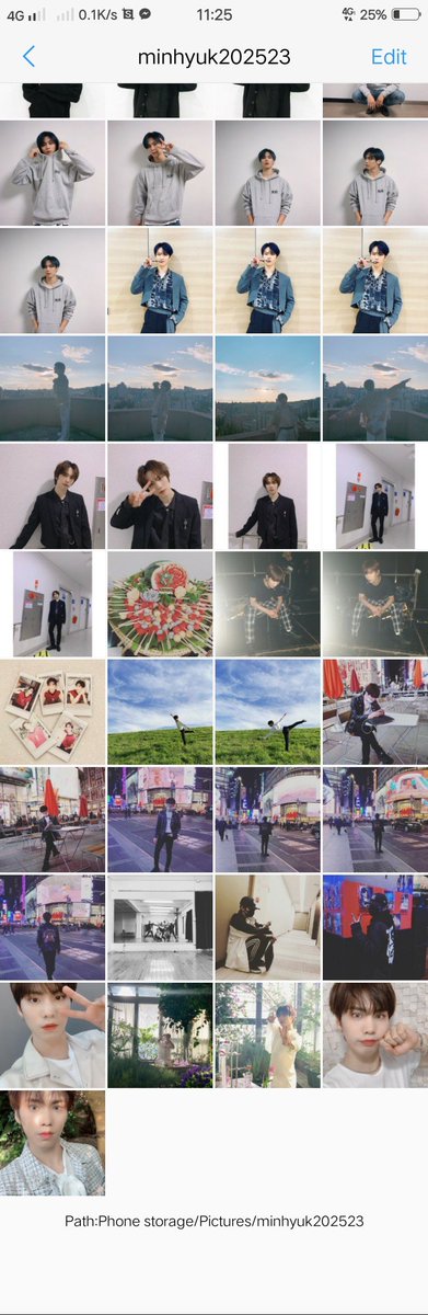 minhyukpotato's tweet photo. he removed this much amount of iconic pics ㅠㅠ  soft feeds no more 🥺🥺🥺 https://t.co/QDqZvIlhvl