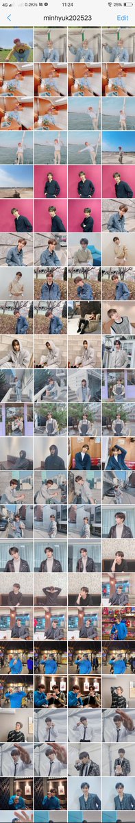 minhyukpotato's tweet photo. he removed this much amount of iconic pics ㅠㅠ  soft feeds no more 🥺🥺🥺 https://t.co/QDqZvIlhvl