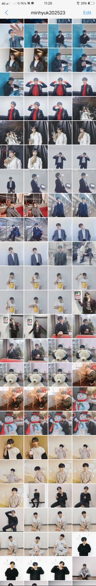 minhyukpotato's tweet photo. he removed this much amount of iconic pics ㅠㅠ  soft feeds no more 🥺🥺🥺 https://t.co/QDqZvIlhvl