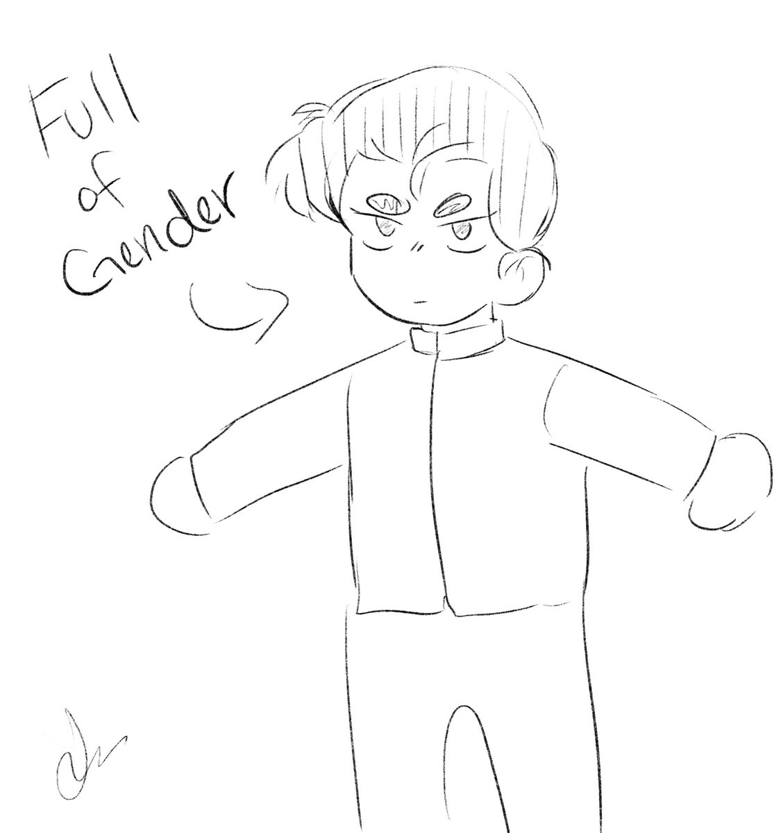 mendo can have a little bit of gender, as a treat #uruseiyatsura 