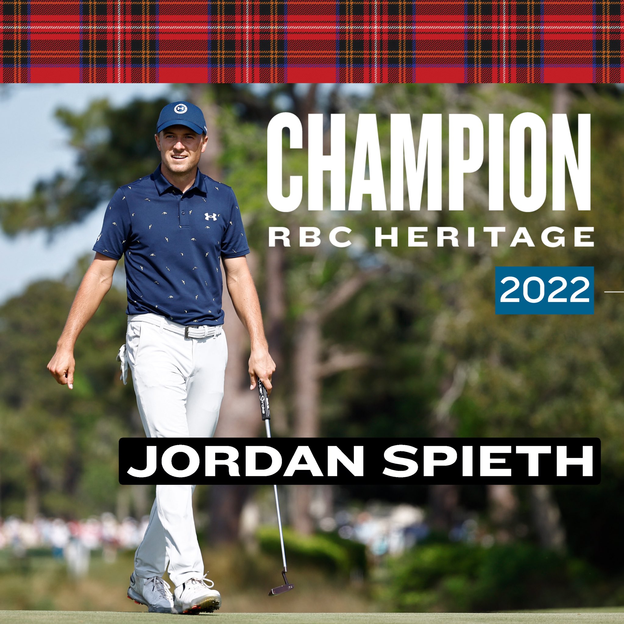 RBC Heritage on Twitter "BREAKING JordanSpieth is the winner of the