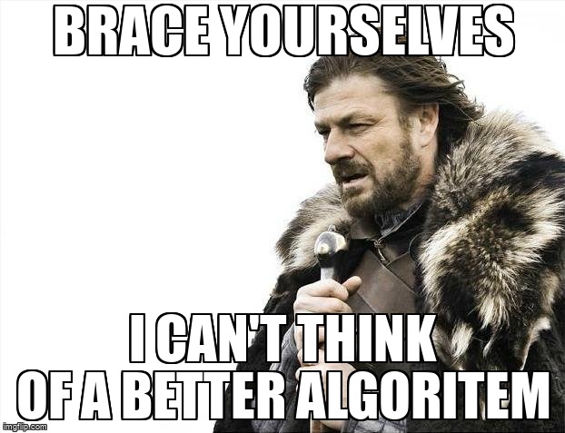 overflow_meme's tweet image. I can't think of a better algoritem stackoverflow.com/questions/7190… #multidimensionalarray #arrays