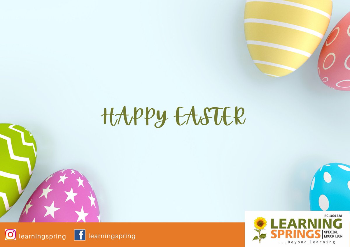 iheanachoijeom2's tweet image. Happy Easter dear Tribe

#Learningsprings #Beyondlearning #Inclusion #Rehabilitation #Education #Therapy #Specialneeds #Easter
