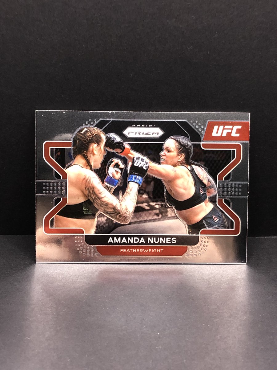 #156: Amanda Nunes 2022 Prizm UFC

Starting Bid is $0.05

Shipping info in the pinned post. 

ENDS AT 8 PM PST/11 PM EST

@sports_sell

@Hobby_Connect

@HobbyConnector https://t.co/TdmLbM3hy4