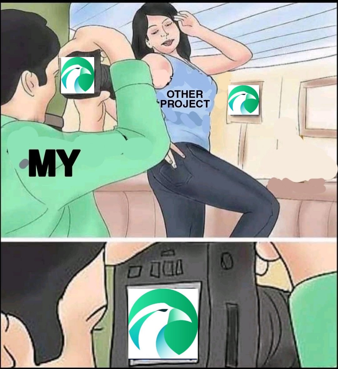 saverixiisac's tweet photo. my entry 🙏 , hope you like it 😂
 @HawksightCo

Tag

@Cesariioo
@khiekhuy
@cepay
#HawksightMemeContest #HAWK 
#Hawksight https://t.co/AyLlqmucTE