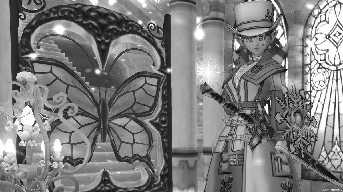 Ogre_JDA's tweet photo. 『記憶再演 #オーガ冬ll 
　Silent Night, Holy KNIGHT!?』

冬将軍は歴戦の猛者である。
ボナパルトやアドルフといった
征服者も彼らの前では無力だった。

…当人は煌びやかな聖夜を平穏に過ごした���だけのようだ。

撮影
#ふぃなスタ 様
#_Recollection 様
 ﾐ★(*^▽ﾟ)v Thanks!!★彡
#ドレアンヌ https://t.co/r2bIInpUet