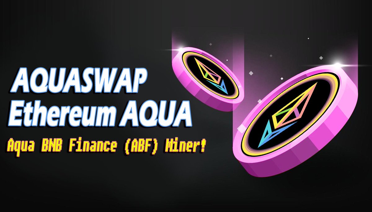 Aqua BNB Finance (ABF) Miner! tweet media