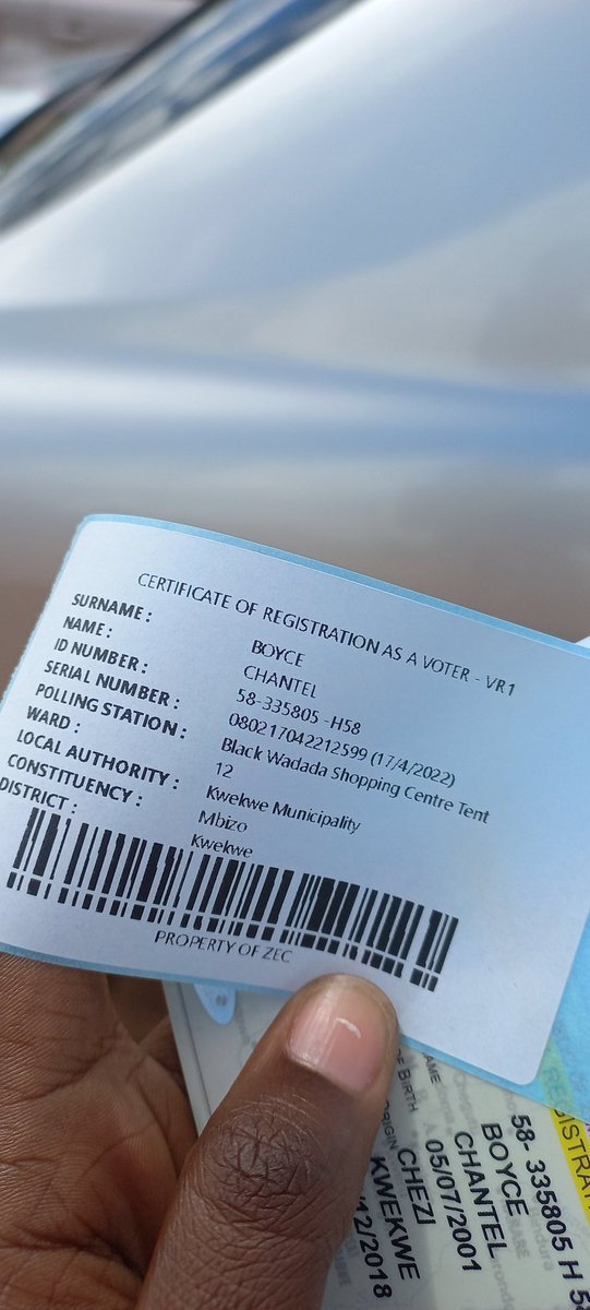 Am a registered voter,kaFeeling kacho kanonaka,guys taste the feeling