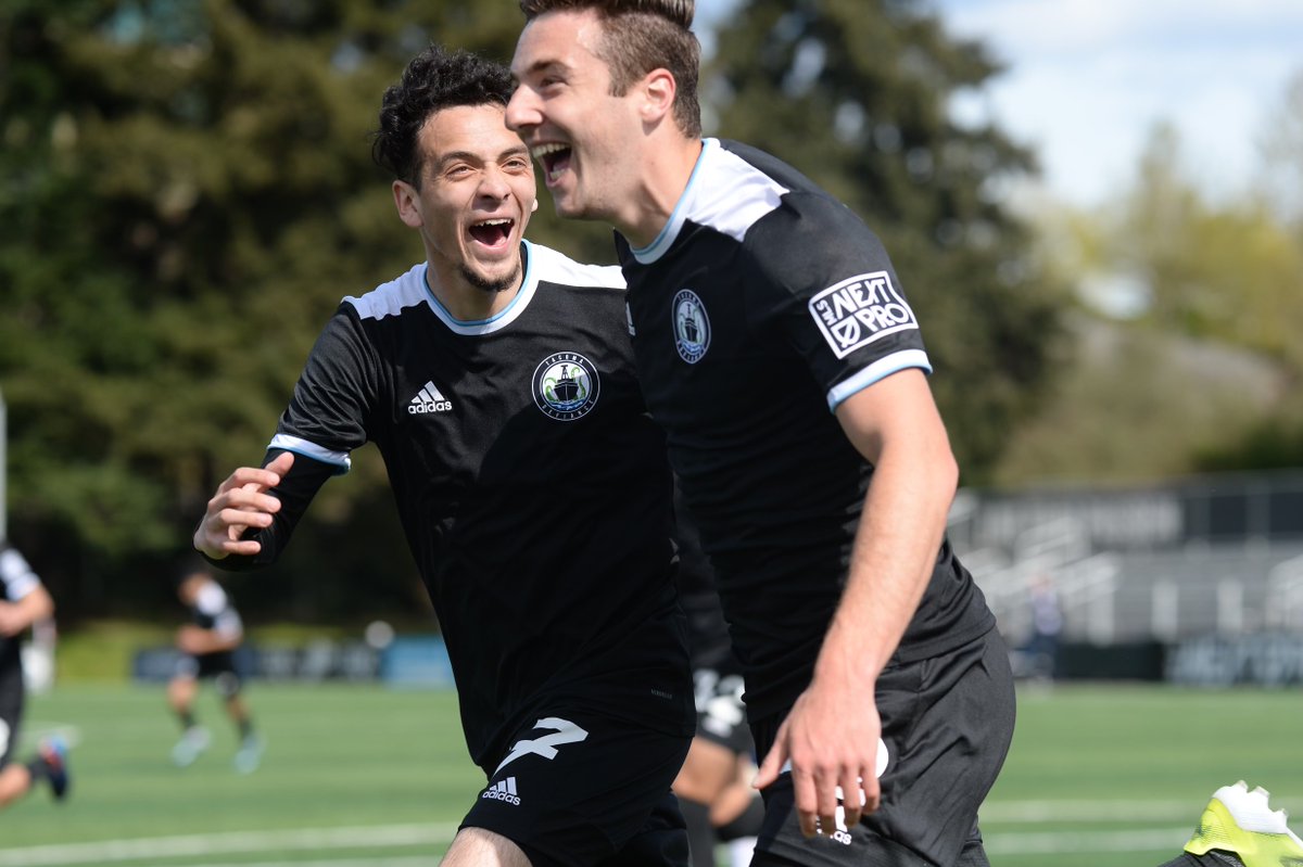TACdefiance's tweet photo. All smiles from @EricKinzner on his goal⚽️! https://t.co/iKCZyRWIhz