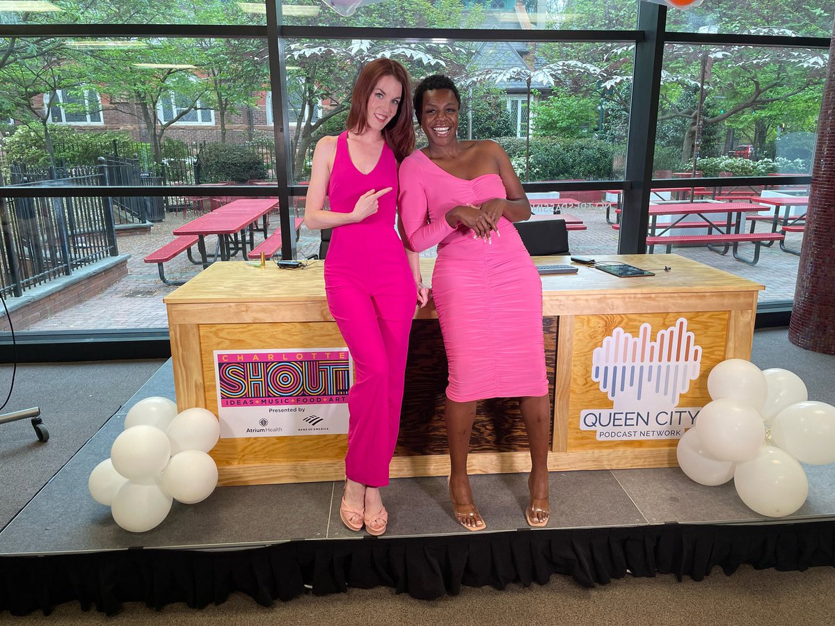 SammiOnAir's tweet photo. Finishing #CLTshout co-anchoring with the one & only @OhaviaPhillips
Tune in to the Facebook page at 7 for the final showโฆ
PS the winning selection Saturday outfit matched perfectly with my girl! #clt #tunein https://t.co/8v6gipE8oM