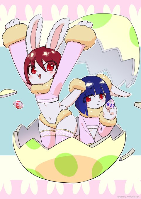 ❤️🐰💙 