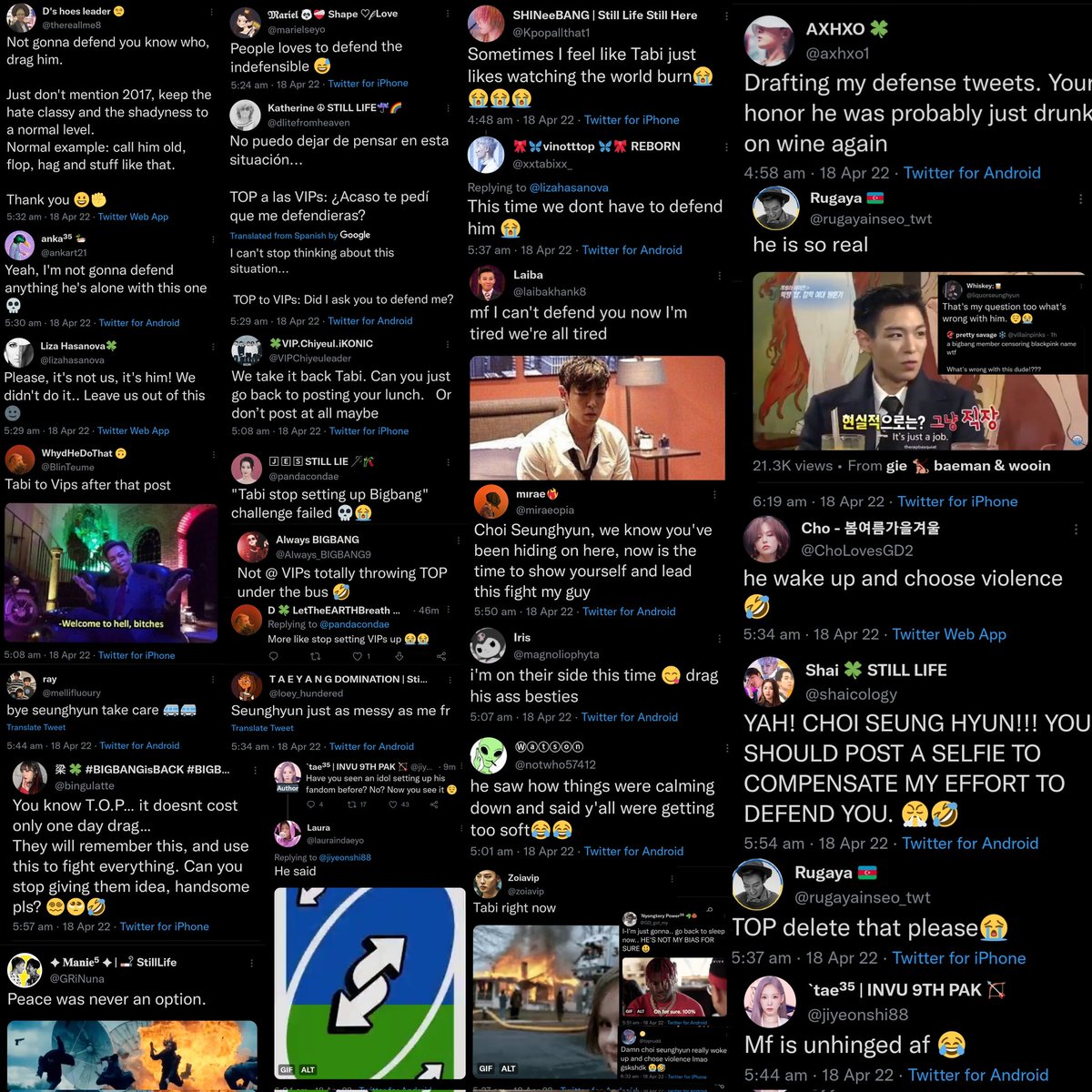 bigb5ang's tweet photo. 18 April 2022 is truly one for the books for VIP stan twitter ☝️ https://t.co/K6WT63SCiZ