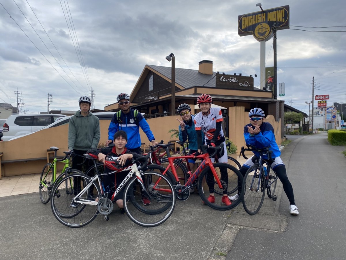 昨日のパン屋ライドです！！

さて、自転車体験は新歓期間中で予定していたものは来週の日曜日の1回となりました。

女子は来るなら女子の先輩2,3人飛んでくるし男子はもっとこーい

普段のswim,run練も待ってます！