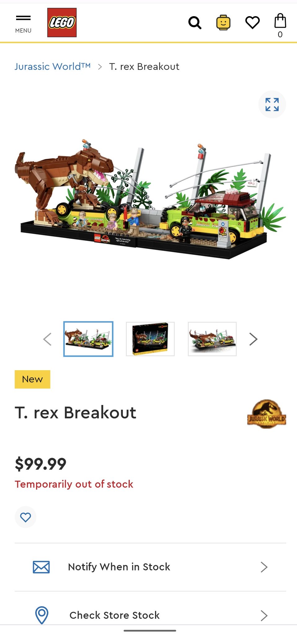 Bayou Bricks on Twitter "New LEGO release today. Already sold out