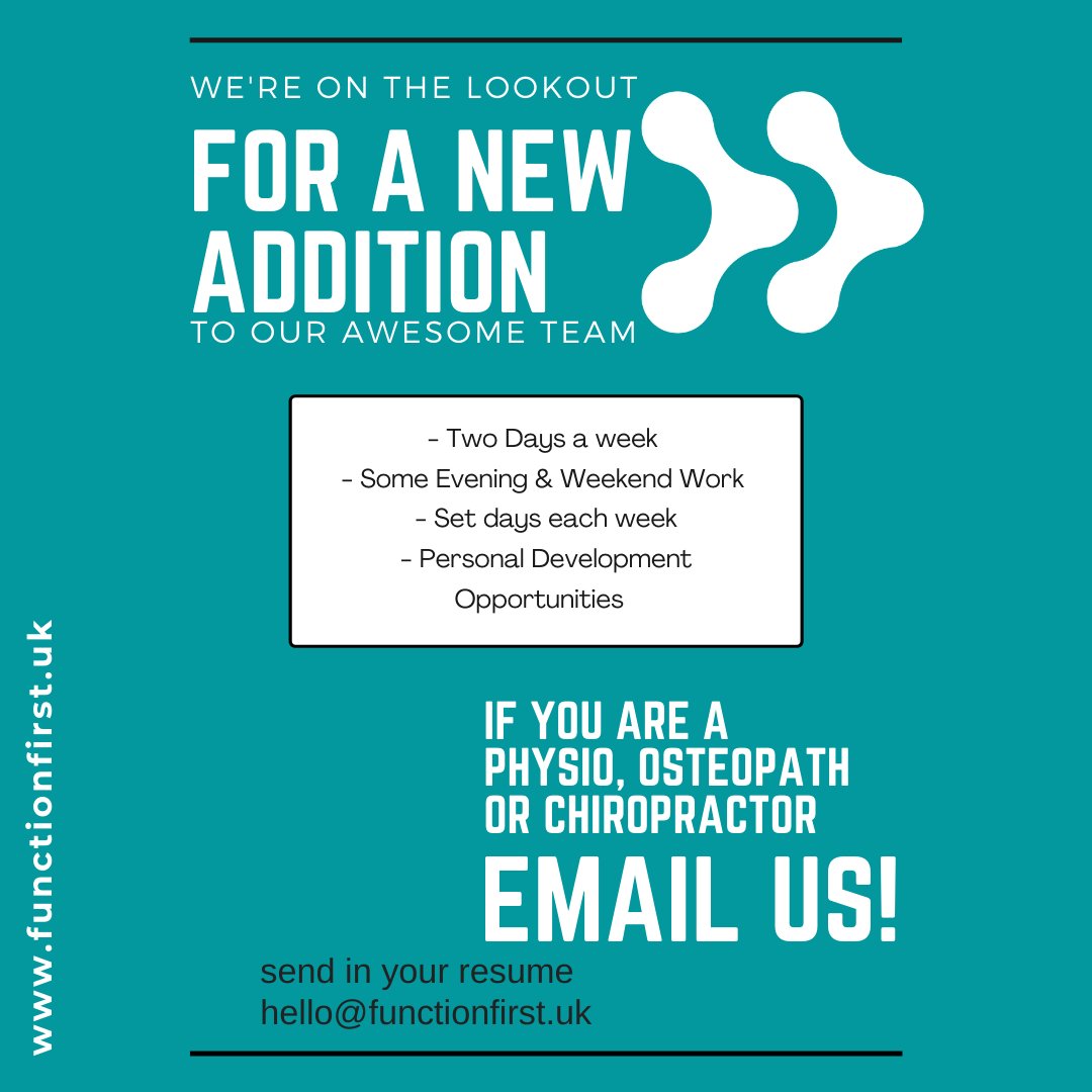 FunctionFirst_'s tweet photo. 𝗕𝗥𝗜𝗟𝗟𝗜𝗔𝗡𝗧 𝗣𝗥𝗢𝗙𝗘𝗦𝗦𝗜𝗢𝗡𝗔𝗟𝗦 𝗥𝗘𝗤𝗨𝗜𝗥𝗘𝗗 
Email CV and covering letter to hello@functionfirst.uk
or DM to chat if you are interested in joining the team. https://t.co/nxBBnIzerW