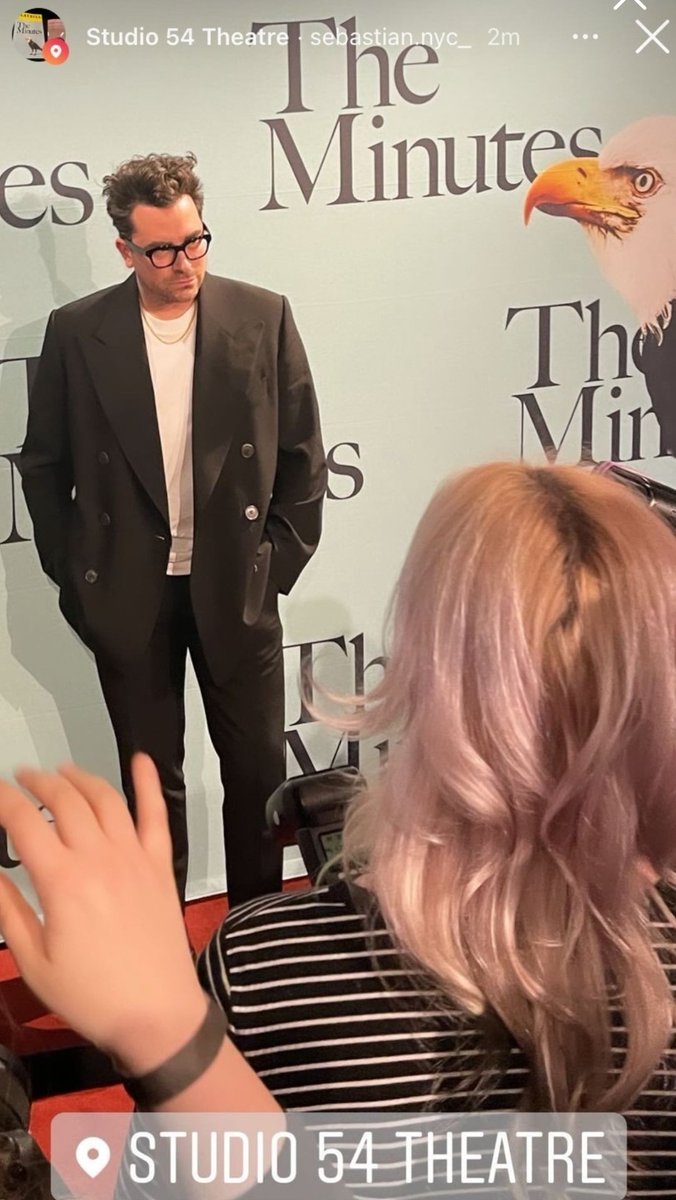 DAN LEVY IS IN THE HOUSE! 🙌🙌 #TheMinutes #Studio54