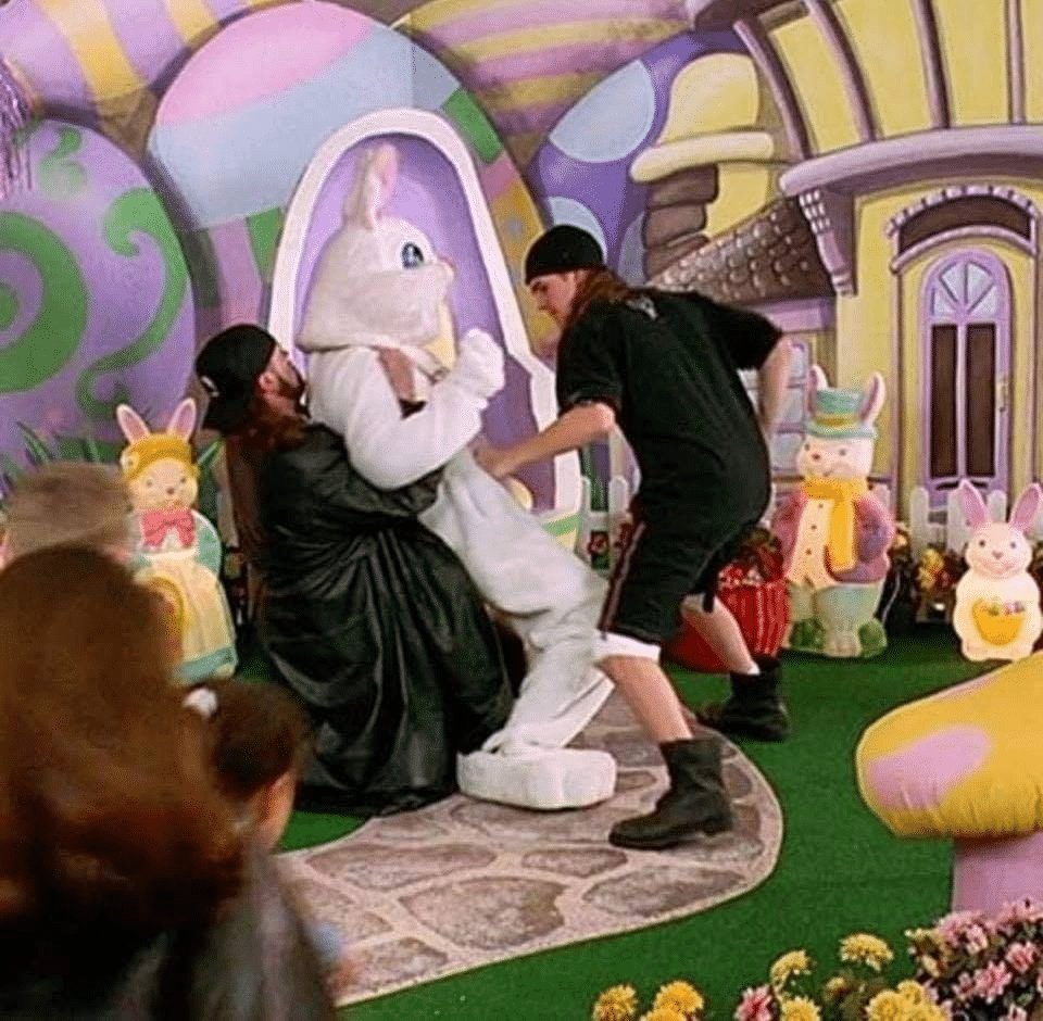 stygianspecter's tweet photo. Happy Easter you fucks we're playing "MURDERHOUSE" from @PuppetCombo tonight (8pm Pacific standard) and we're gonna jump that yee yee ass Easter Ripper
#murderhouse #puppetcombo #easterripper #jayandsilentbob #mallrats #twitch #twitchtv #livestreamer #TwitchStreamers https://t.co/rWPa904Qe2