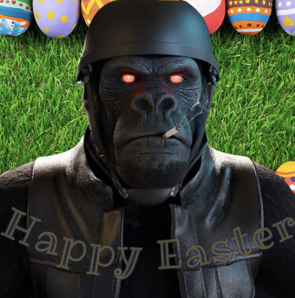 Outlaw_ApesClub's tweet photo. Happy Easter to all the Outlaws out here!

#nft #nftart #nfts #nfts #nftcollector #cryptoart #digitalart #art https://t.co/9TNlmVyr0r